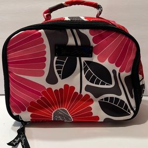 Vera Bradley cosmetic case 10”x7”x4.5”